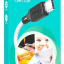 Usb Кабель-зарядка Type-C на Type-C Hoco X90 3A 1м в тканевой оплетке белый