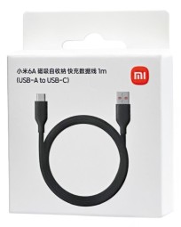 Usb Кабель-зарядка Xiaomi USB на Type-C 6A 1м черный