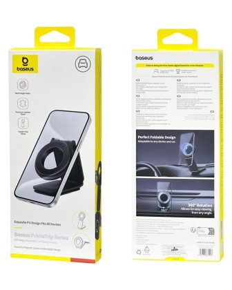 Держатель в автомобиль магнитный Baseus PrimeTrip Series C02 (C40169002113-00) черный