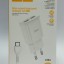 Сетевое зар. устр. Hoco C88A 2USB 2.4A с шнуром Type-C белое