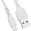 Usb Кабель-зарядка Lightning Hoco X20 Flash 2.0A 1м силиконовый белый
