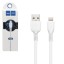 Usb Кабель-зарядка Lightning Hoco X20 Flash 2.0A 1м силиконовый белый