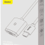 Переходник Baseus Lite series HDMI на VGA +3.5мм/MicroUSB WKQX010102 белый