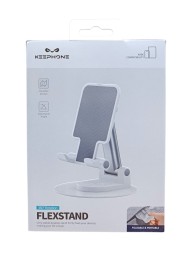 Держатель-подставка для телефона Keephone Flexstand (CR-103) белый