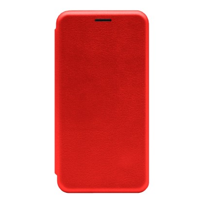 Чехол-книжка Xiaomi redmi Note 13 4G Fashion Case кожаная боковая красный