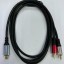 Кабель TYPE-C (папа) - 2xRCA (папа) Livepower S288 1.8м черный