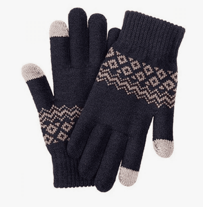 Перчатки Xiaomi Touchscreen Winter Wool Gloves синие