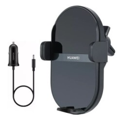 Держатель c беспроводной зарядкой в воздуховод Huawei CK030 50W черный