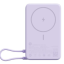 Powerbank с беспроводной зарядкой Xiaomi Magnetic Power Bank 10000mAh 7.5W (WPB1007Z) фиолетовый