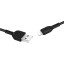 Usb Кабель-зарядка Lightning Hoco X20 Flash 2.0A 1м силиконовый черный