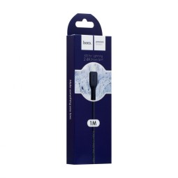 Usb Кабель-зарядка Lightning Hoco X20 Flash 2.0A 1м силиконовый черный