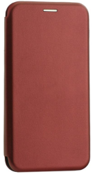Чехол-книжка Huawei Honor 8X Fashion Case кожаная боковая малиновая
