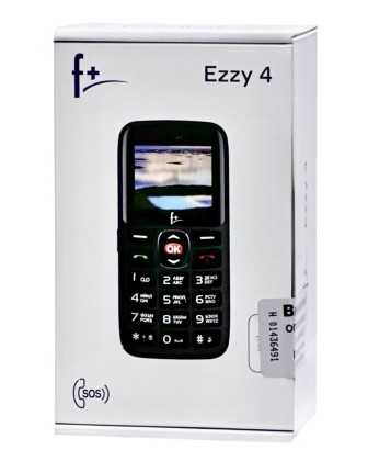 Мобильный телефон F+ Ezzy 4 1.77"/128x160/600mAh/2 SIM/MicroSD/ чёрный