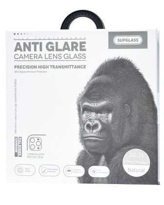 Защитное стекло для задней камеры Supglass SG-31 iPhone 17 Pro/17 Pro Max 3pcs серая