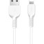 Usb Кабель-зарядка Lightning Hoco X20 Flash 2.0A 2м силиконовый белый