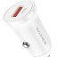 Автомобильное заряд. устр. Borofone BZ18 1USB QC3.0 белое