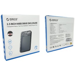 Внешний корпус для HDD 2.5" Orico DZ25C3 прозрачный