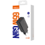 Сетевое зар. устр. Recci RC56E GaN 1USB/2C 65W черное