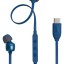 Наушники с микрофоном JBL T310C Type-C синие
