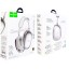Стереонаушники Bluetooth полноразмерные Hoco W55 Plus ANC BT5.4/ANC/65ч серебристые