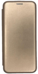 Чехол-книжка Huawei Honor X7A Fashion Case кожаная боковая золотой