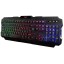 Клавиатура проводная Smartbuy Rush 308 USB/104+12 клавиш/Подсветка Rainbow/1.6м черная (SBK-308G-K)