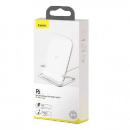 Беспроводное зарядное устройство Baseus Rib Wireless Charger 15W WXPG-02 белый