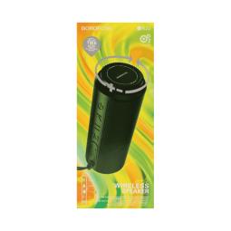 Bluetooth колонка Borofone BR22 BT5.1/1200mAh/2ч/10Вт/TF/AUX/USB темно-зеленая