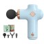 Фасциальный массажер для тела Xiaomi YESOUL Monica Massage Gun (MG11) голубой