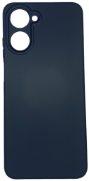 Накладка для Realme 10 Silicone cover черная