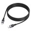 Usb Кабель-зарядка Type-C на Type-C Hoco X109 3A 60W 3м силиконовый черный