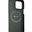 Накладка для i-Phone 14 Pro Max 6.7" Pitaka Magez Case 3 черно-серый, кевлар(арамид)