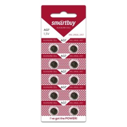 Батарейка часовая Smartbuy AG7-10B (200/2000) SBBB-AG7-10B
