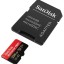 micro SDXC карта памяти SanDisk 256GB Cl10 Extreme Pro A2 V30 UHS-I U3 (200 Mb/s) + SD адаптер
