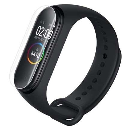 Защитная пленка для фитнес-браслета Xiaomi Mi Band 4 прозрачная
