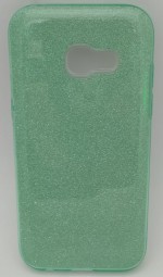 Накладка для Samsung Galaxy A3 (2017) силикон блестящий в ассортименте