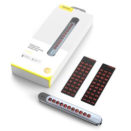Парковочная карта Baseus, алюминий (ACNUM-E0S)