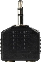 Переходник AUX 3.5мм (папа)-2 AUX 3.5мм (мама) Smartbuy A202