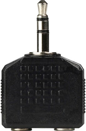 Переходник AUX 3.5мм (папа)-2 AUX 3.5мм (мама) Smartbuy A202