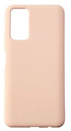 Накладка для Huawei Honor 10X Lite/P Smart (2021) Silicone cover без логотипа пудро