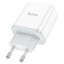 Сетевое зар. устр. Hoco C105A 1USB/1С PD/QC3.0 3A 20W белое