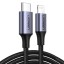 Usb Кабель-зарядка Type-C на Lightning Ugreen US304 3A 1м черный