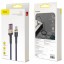 Usb Кабель-зарядка TYPE-C Baseus Cafule 5A 40W 1м (CATKLF-PV3) черно-золотистый
