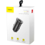 Автомобильное заряд. устр. Baseus Circular Plastic 1USB/1C 30W (CCALL-YS01) черное