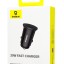 Автомобильное заряд. устр. Baseus Circular Plastic 1USB/1C 30W (CCALL-YS01) черное