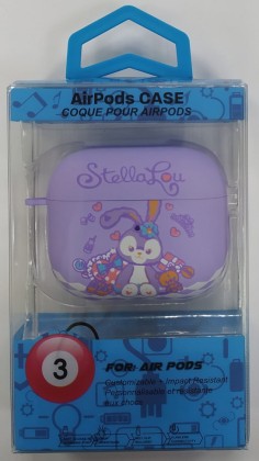Силиконовый светящийся в темноте чехол для AirPods 3 Luxo Kaws рисунок №26