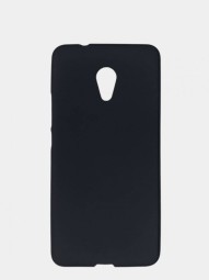 Чехол-накладка для Meizu M5S силикон матовый чёрный