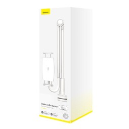 Держатель универсальный 4.9"-12.7" Baseus Otaku (LUZQ000012) белый