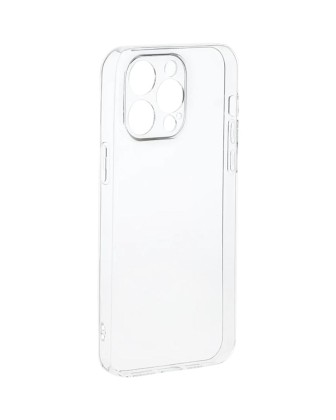 Чехол-накладка силикон 1.5мм i-Phone 15 Pro Max 6.7" прозрачный с закрытой камерой