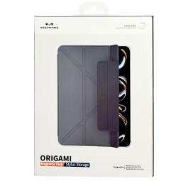 Чехол-книжка Keephone ORIGAMI для iPad Air 11 (2025) / Pro 11 (2018-2022) темно-серый